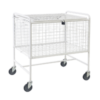 Mesh Trolley With Folding Lid
