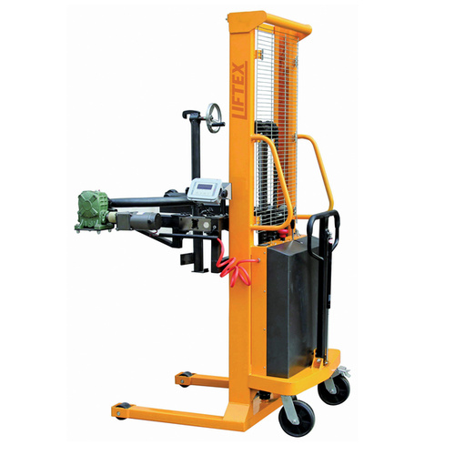 Electric Plastic Drum Lifter & Rotator With Scales Troden Industries