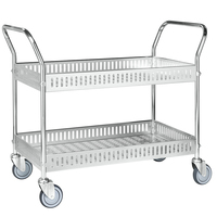 Service Trolley With Side Rails