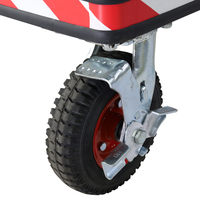 Pneumatic Wheel Kit (2 fixed wheels & 2 swivel wheels with brakes)