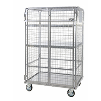 Heavy Duty Security Cage Trolley (Mesh Version)