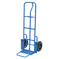 'P' Handle Trolley with extended Foot (Flat free)