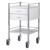 Single Instrument Trolley (2 Drawers)