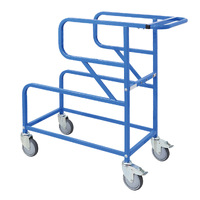 Order Picking Trolley - Double Tub Offset