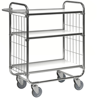 3 Tier Trolley (With Adjustable Shelves) 1195x470x1120mm
